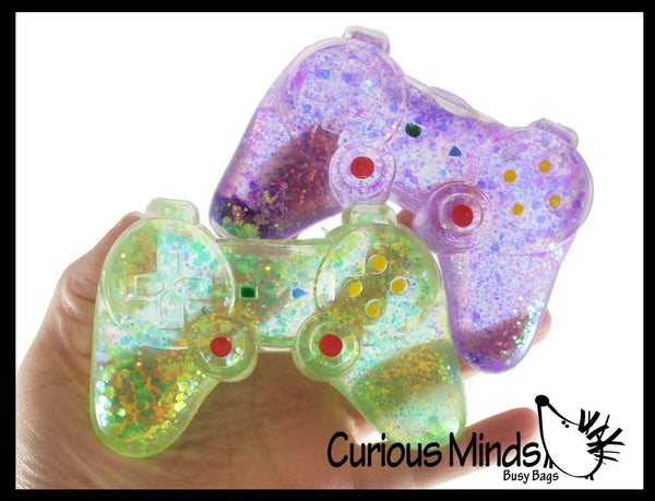Large 4" Video Game Controller Shaped Ball -Thick Glue/Gel
