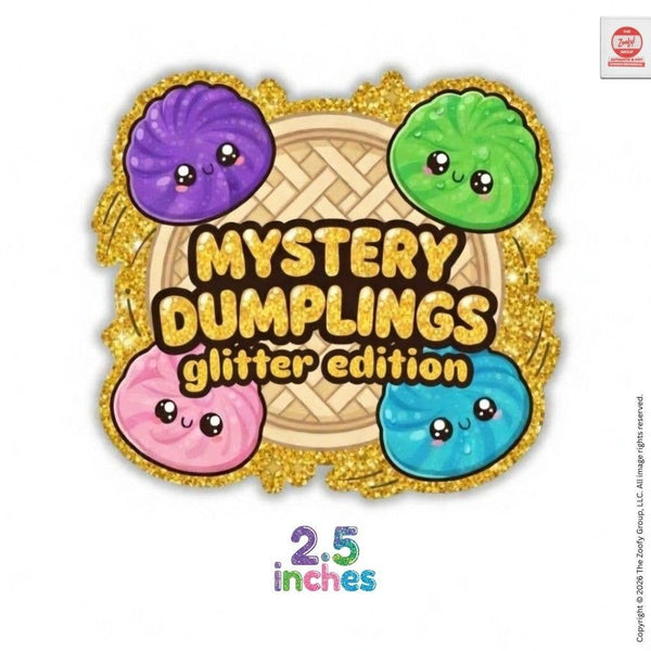 Mystery Glitter Dumpling Mini Squishies 2.5 inch