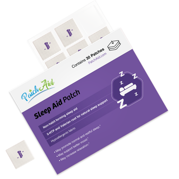 Sleep Aid Topical Vitamin Patch - Natural Sleep Support: