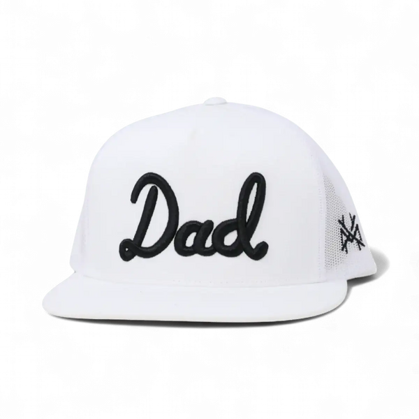 Dad Trucker Hat: Retro Bottomland/Natural