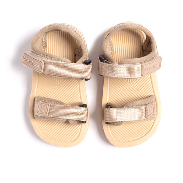 AKITA - SHOOSHOOS TODDLER KIDS SHOES BEACH SANDAL:Brown / Unisex