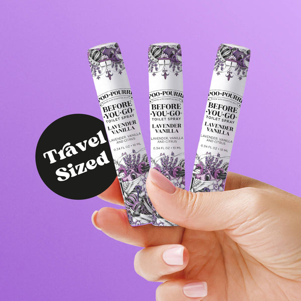 Poo~Pourri Lavender Vanilla 10mL Travel Size