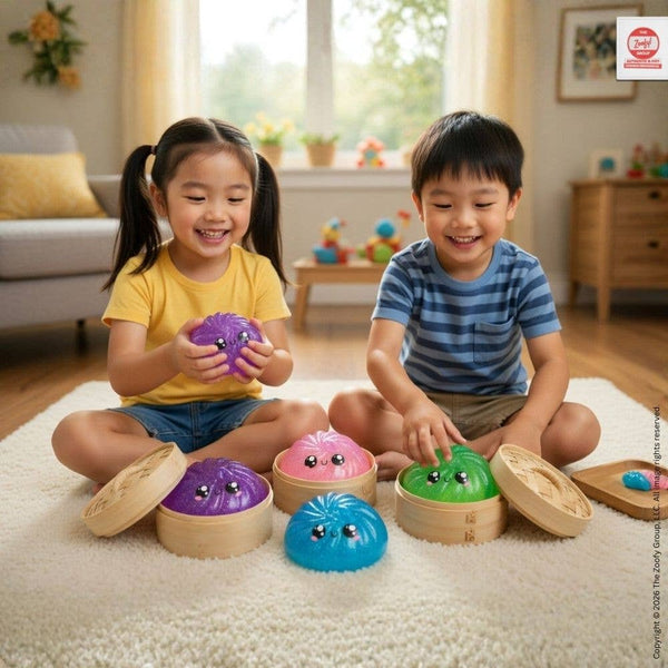 Mystery Glitter Dumplings Squishies  (3.5"