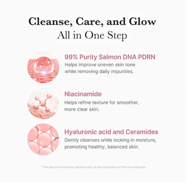 MEDICUBE PDRN Pink Niacinamide Whip Cleanser