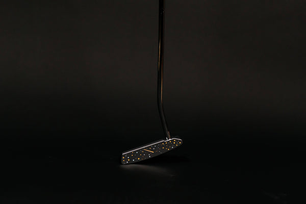 Moon Man Black Doublewide Blade Putter Limited Edition: Right Handed
