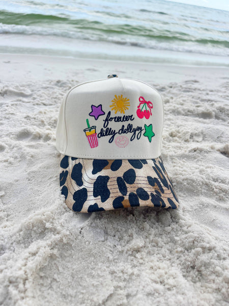 Forever Dilly Dalling Leopard Hat