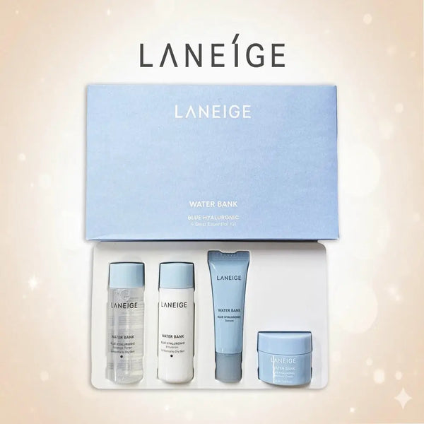 LANEIGE Water Bank Blue Hyaluronic 4-Step Essential Kit