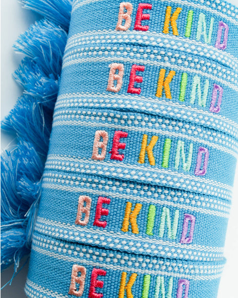 Colorful Embroidered Bracelets: Blush | Be Kind