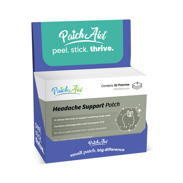 Headache Support Patch - Relief, Calm & Relaxation Aid