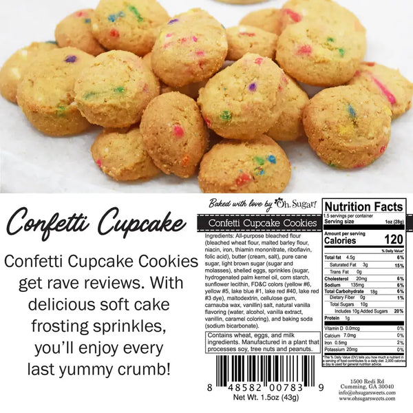 Cookie Tub - Four Assorted Flavors