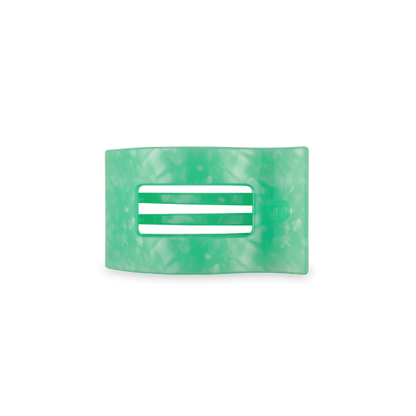 Flat Rectangle Hair Clip | Small | Spring Splash