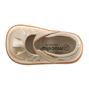 Molly Ruffle Mary Jane - Girls Toddler Squeaky Shoes: pewter