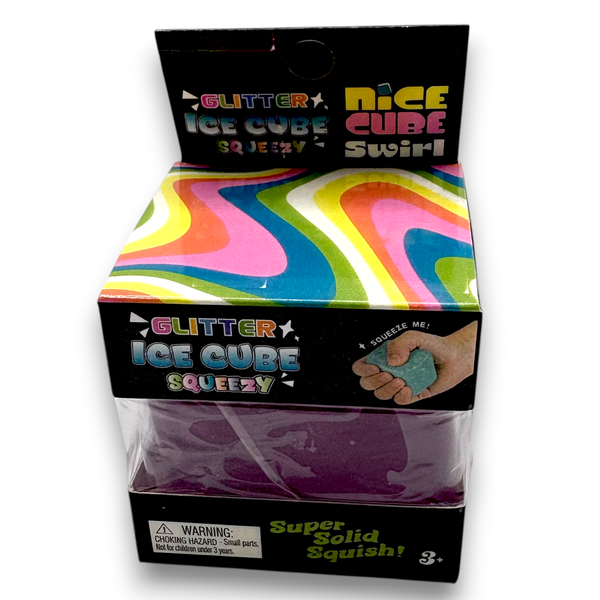 Glitter Squishy Cube