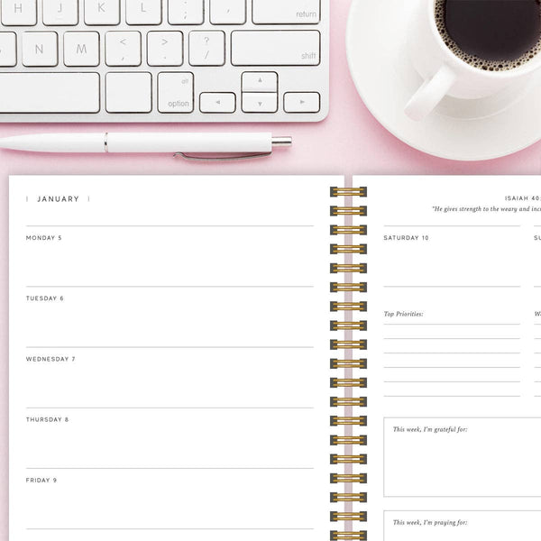 The Faithful Planner™: Mauve Pink