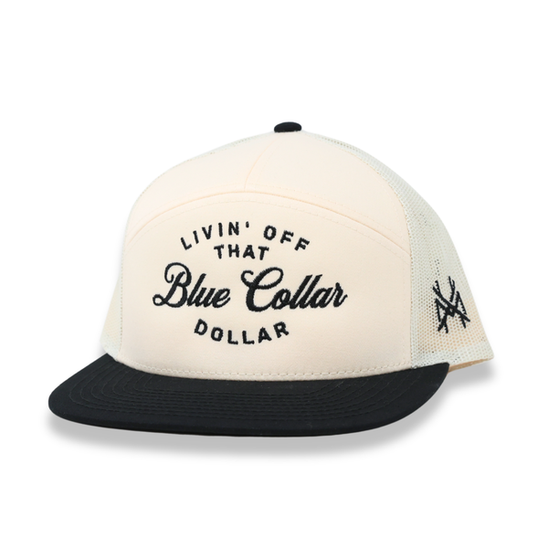 Blue Collar Dollar Trucker Hat: Trucker Bottomland/Loden