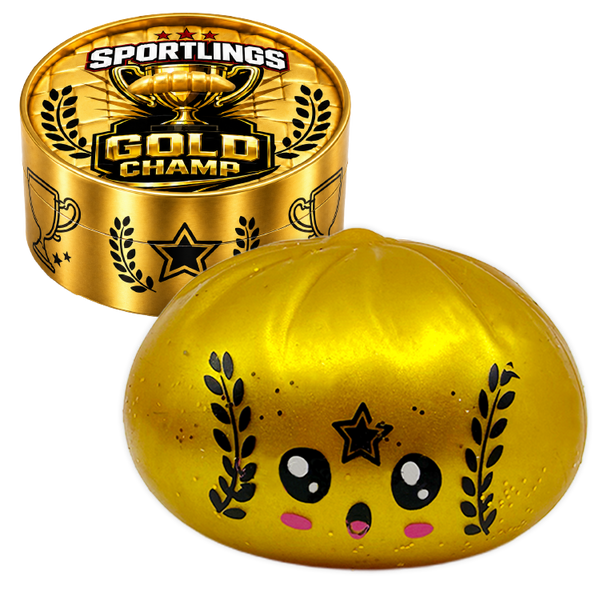 Fun Doh Sports Dumpling Squishy Fidget Toy