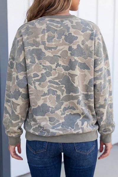 LAS Western Camouflage Pullover Sweatshirt