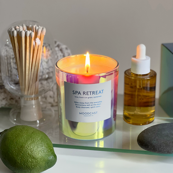 Coconut Wax Candle - Vibes - Spa Retreat - 8 oz Glass Jar