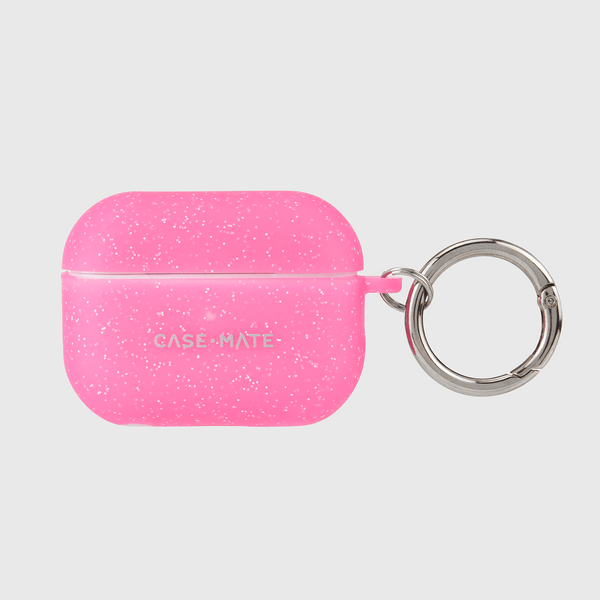 Gelli Pink Sparkle - AirPods Pro 1 & 2 Case: Pink Sparkle