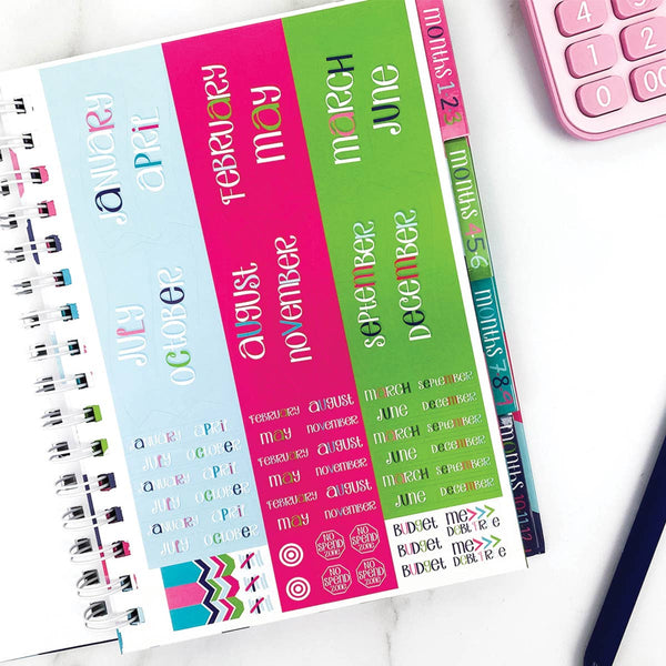 Budget Binder™ Bill Tracker Financial Planner Dots