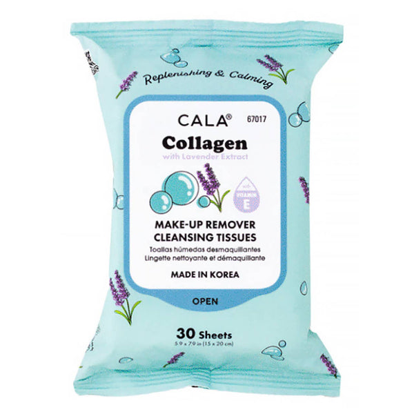 Cala Makeup Remover Wipes Tissue Cleanser: Vitamin C