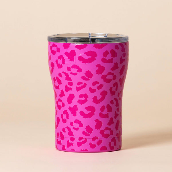 SIC | "Pink Leopard" Stainless Tumblers and Water Bottles : 20 oz. Tumbler