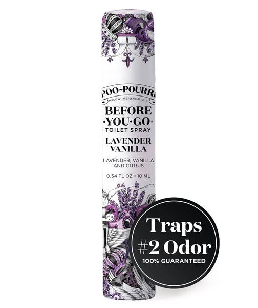 Poo~Pourri Lavender Vanilla 10mL Travel Size