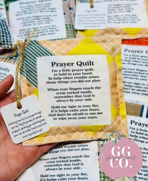 Pocket Prayer Quilt: Square