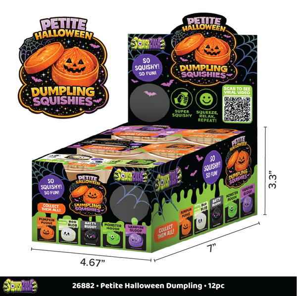 Fun Doh Petite Spooky Halloween Squishy Dumpling-