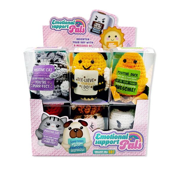 Emotional Support Crochet Plush Pals TOP SELLER