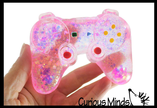 Large 4" Video Game Controller Shaped Ball -Thick Glue/Gel