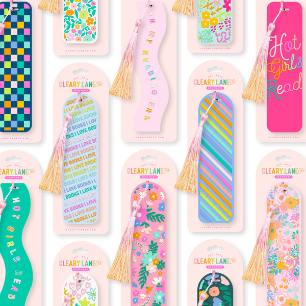 Acrylic Bookmark with Tassel | Hot Girls Read: Spearmint