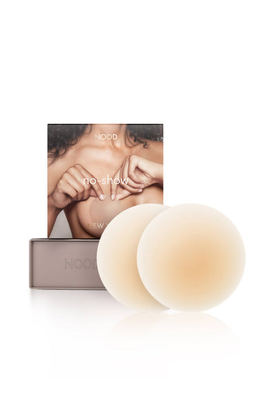 No-Show Reusable Adhesive Nipple Covers: No 3 Buff