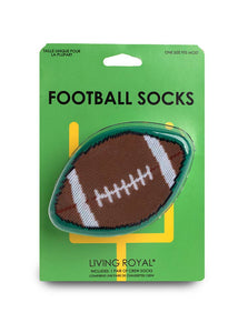 3D Packaged Crew Socks - Football - "Touchdown" - Green