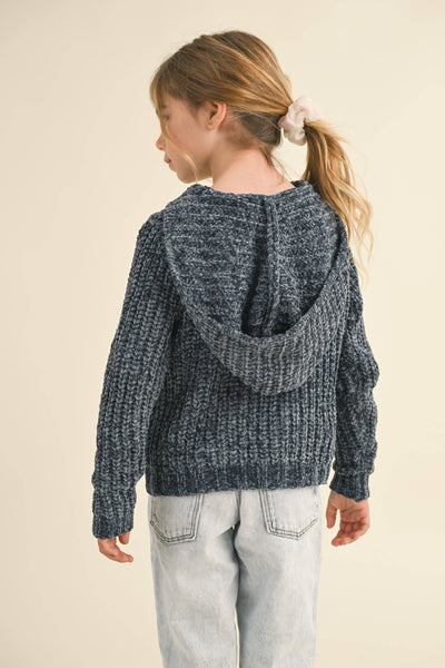 LONG SLEEVE PULL OVER- CHENILLE