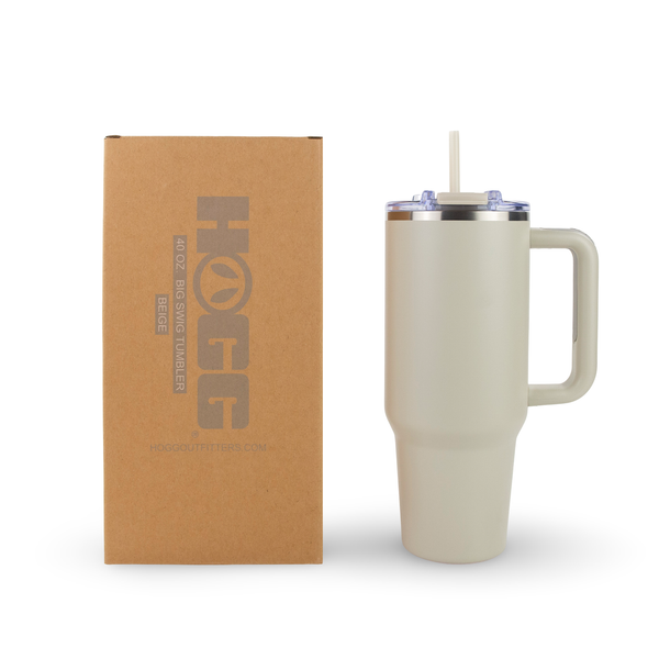 40oz POWDER COATED BIG SWIG TUMBLER: Spanish Sun