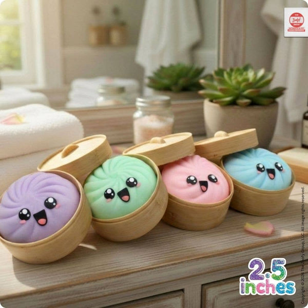 Mystery Pastel Dumpling Mini Squishies - (2.5")