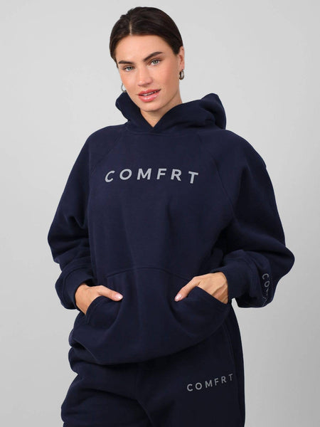 Tranquil Hoodie: Hot Pink