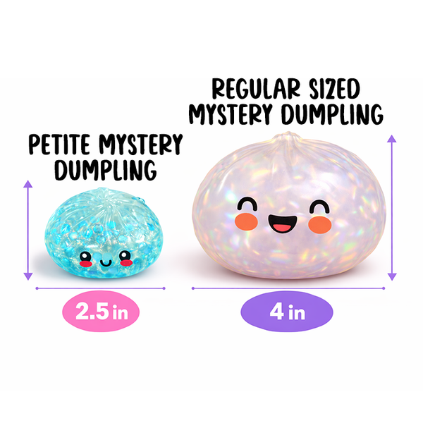 Fun Doh Squishy Mystery Mini Petite 2.5" Dumpling Toy: