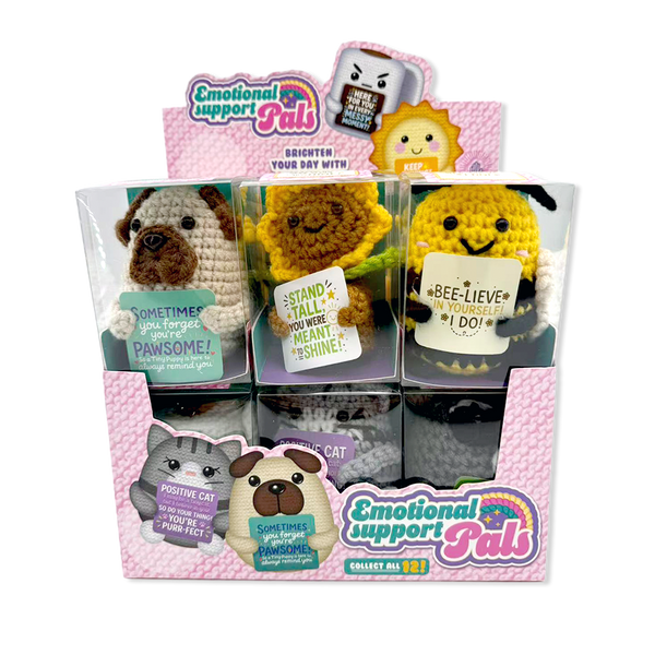 Emotional Support Crochet Plush Pals TOP SELLER