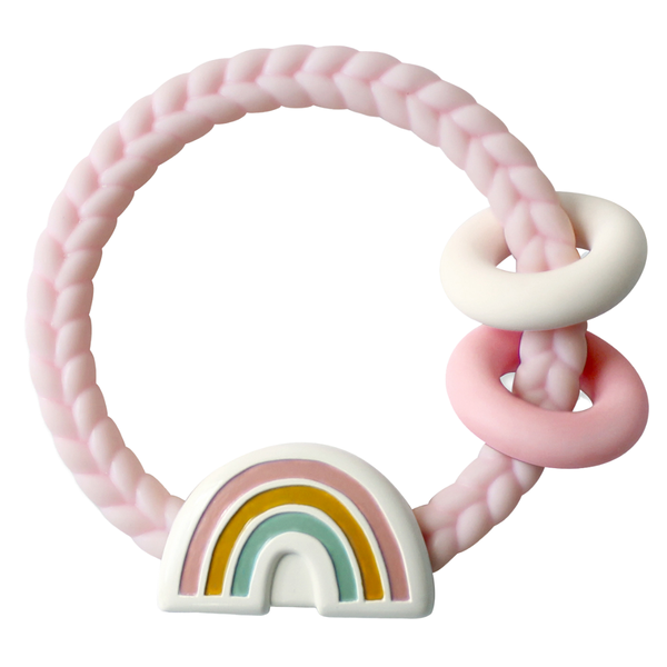 Ritzy Rattle™ Silicone Teether Rattles: Cactus