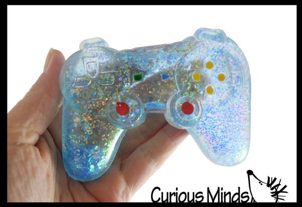 Large 4" Video Game Controller Shaped Ball -Thick Glue/Gel