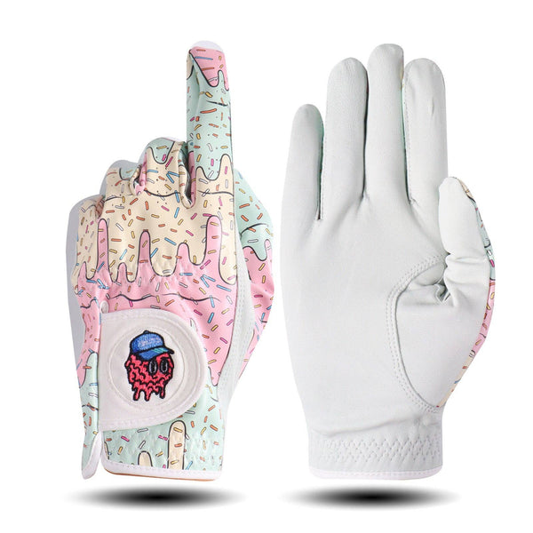 Ice Cream Gloves: XL Worn on Left Hand