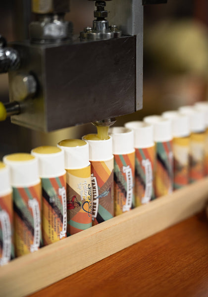 Tallow Lip Balm - CHOOSE A FLAVOR - Natural Beef Tallow Lip Moisturizer with Beeswax & Jojoba Oil: Vanilla Bean