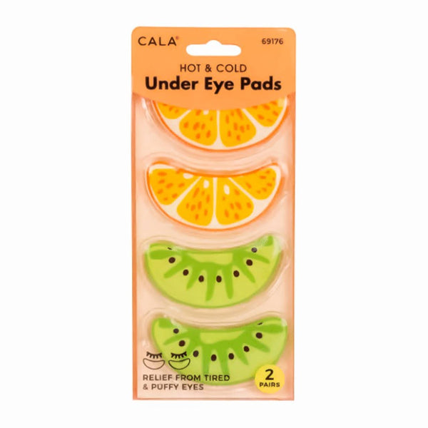 CALA Hot and Cold Under Eye Pads 2 Pack: Glitter and Cheetah