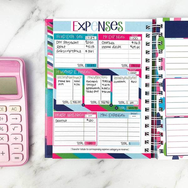 Budget Binder™ Bill Tracker Financial Planner Dots