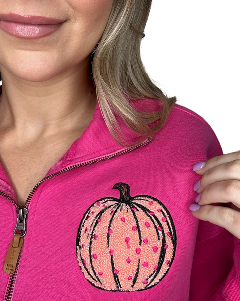 Polka Dot Pumpkin Patch Tommy Electric Pink Pack