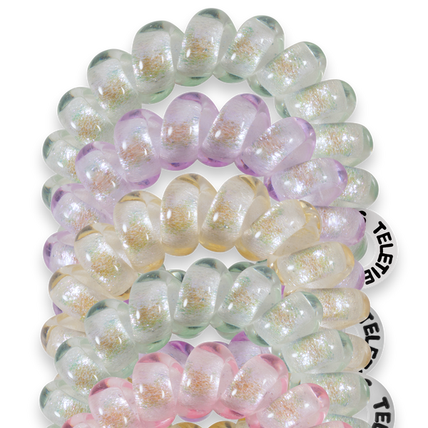 Spiral Hair Coils | Tiny | Shimmering Spring