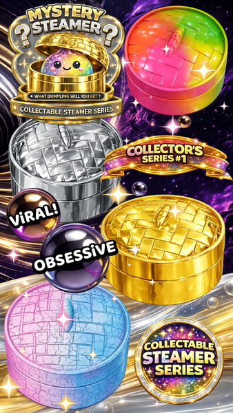 Fun Doh Mystery Dumpling Squishies - Ultra Rare Collection: