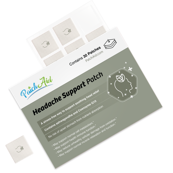 Headache Support Patch - Relief, Calm & Relaxation Aid